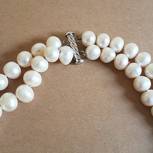 REAL PEARL NECKLACE - Picture 2 of 4